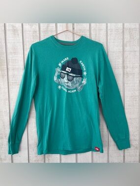🌎 The North Face Make Earth Cool Again Graphic Tee Long Sleeve S Graphic Tee